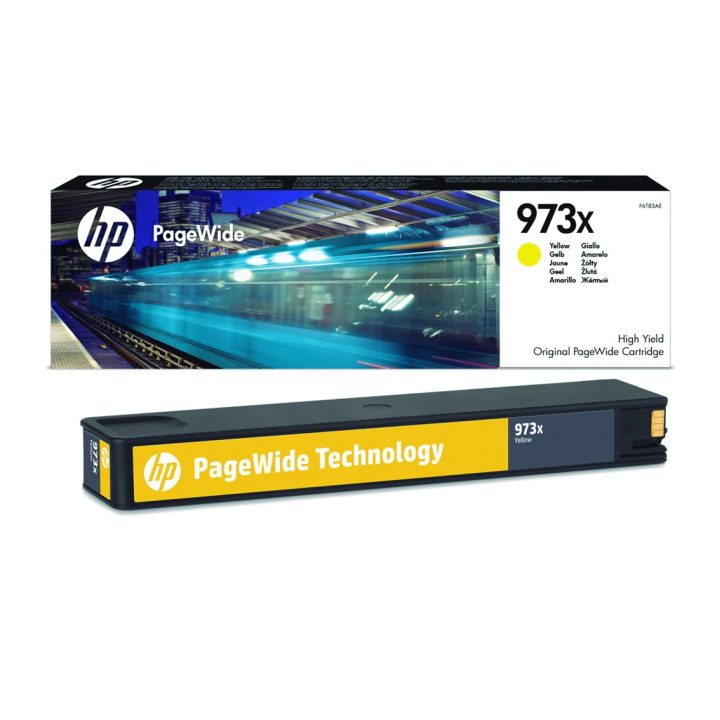 HP Original Yellow PageWide 973X High Yield Cartridge