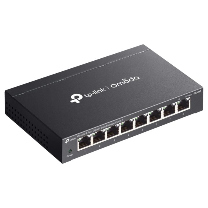 TP-Link Omada ES208G Managed L2 Gigabit Ethernet (10/100/1000) Switch…