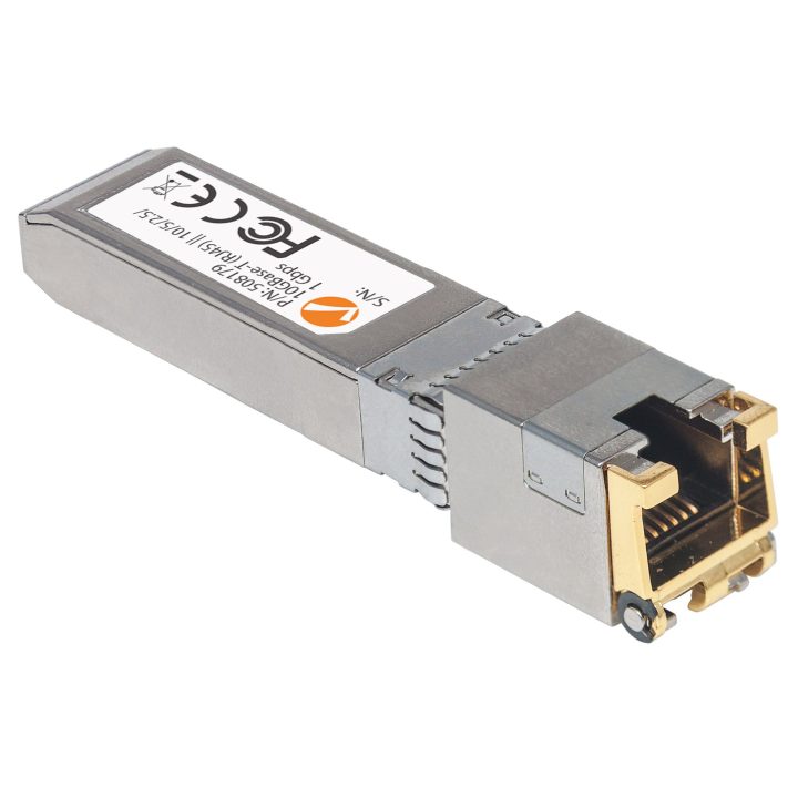 Intellinet SFP+ 10 Gigabit Network Transceiver Module, 10GBase-T…