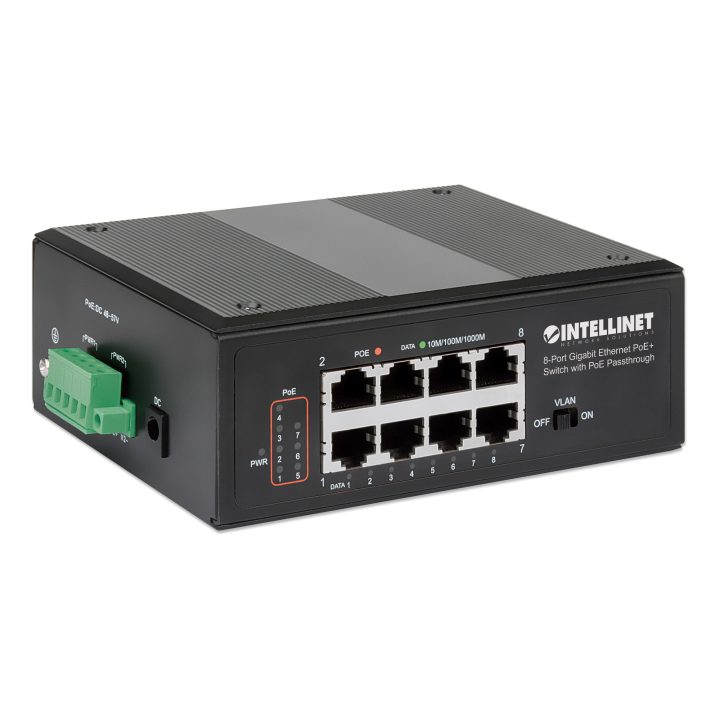 Intellinet Commutateur réseau (switch) industriel Gigabit Ethernet…