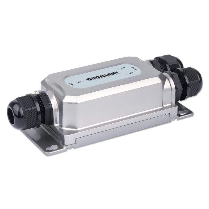 Intellinet Prolongador PoE++ Gigabit exterior de 2 portas, resistente…