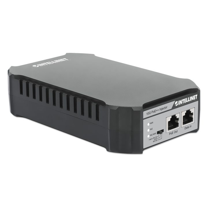 Intellinet 10G PoE++ Injector, 1 Port, 95 W, IEEE 802.3bt (4PPoE)…