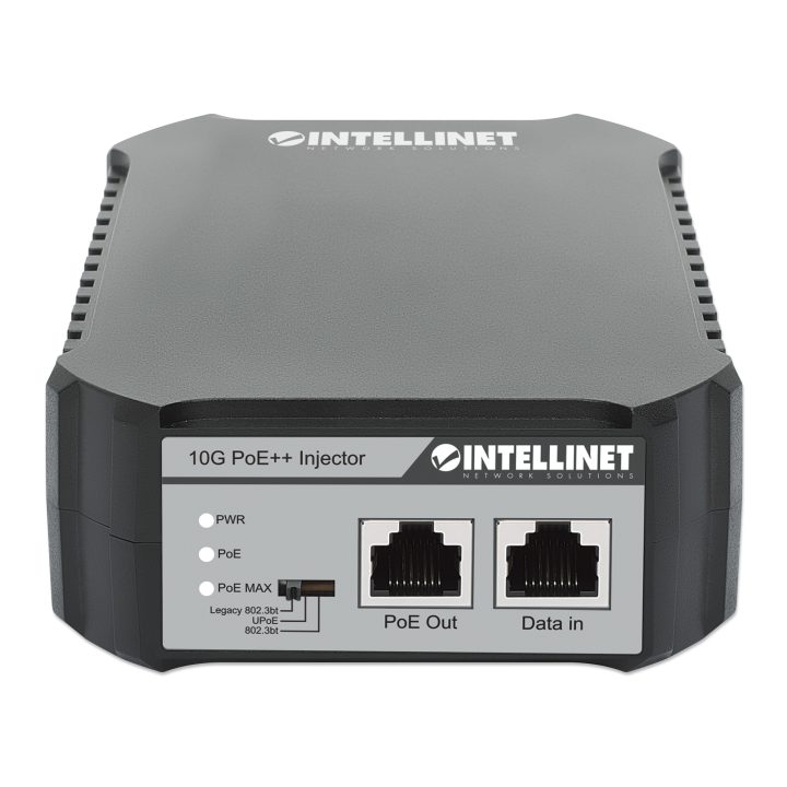 Intellinet Injecteur PoE++ 10G à 1 port 95 W, conforme IEEE 802.3bt…
