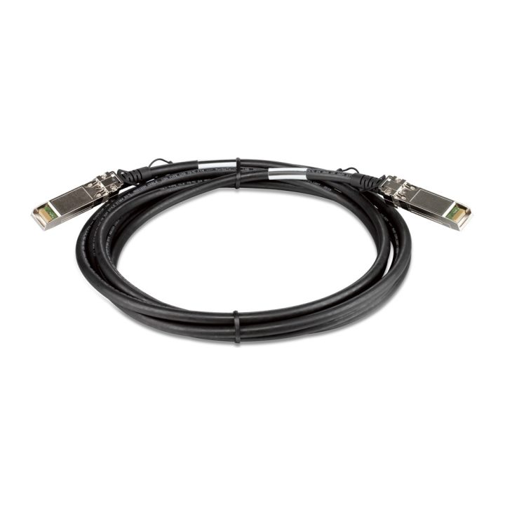 D-Link DEM-CB300S 3 m SFP+ Fiber Optic and InfiniBand Cable Black