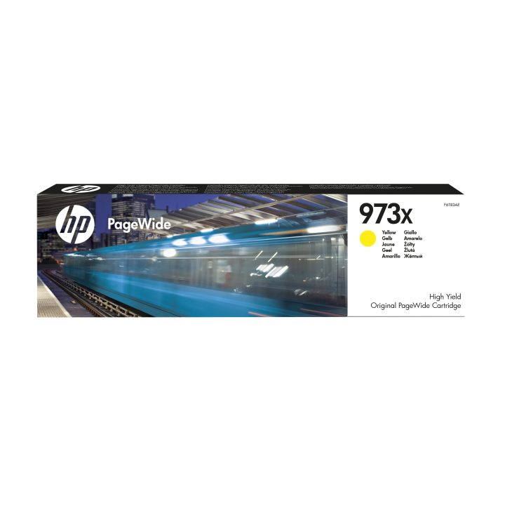 HP Original Yellow PageWide 973X High Yield Cartridge