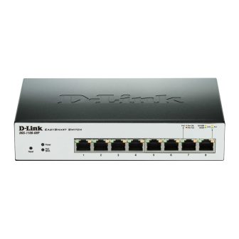 D-Link DGS-1100-08P switch Gerido L2 Gigabit Ethernet (10/100/1000)…