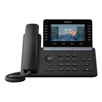 Yealink T85W Telefone IP Preto LCD Wi-Fi