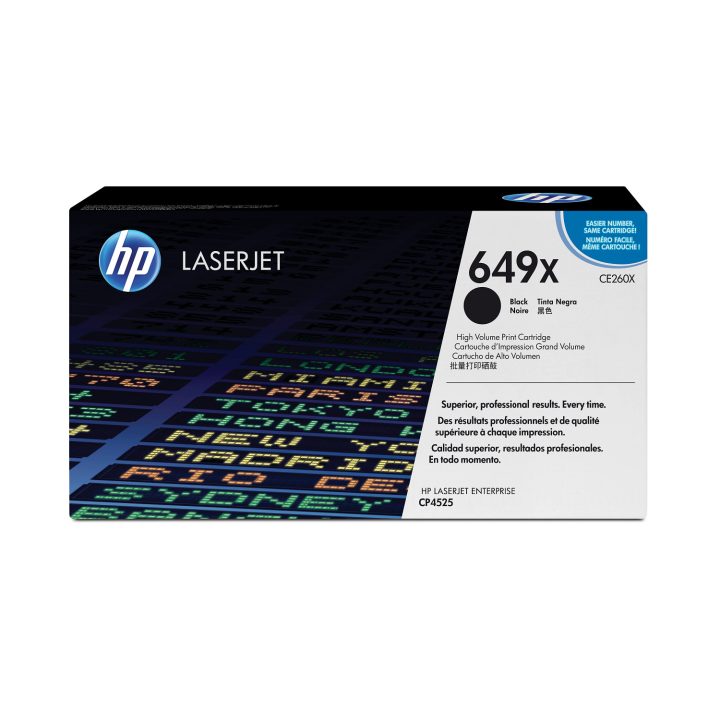 HP Original LaserJet 649X Black Toner Cartridge