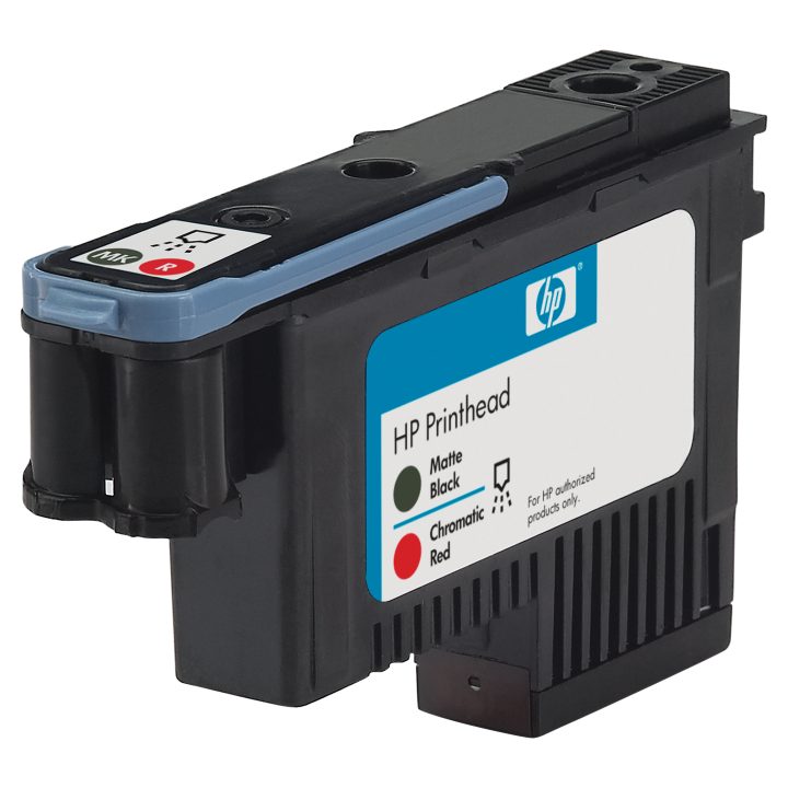 HP Cabezal de impresión DesignJet 73 negro mate/rojo cromático