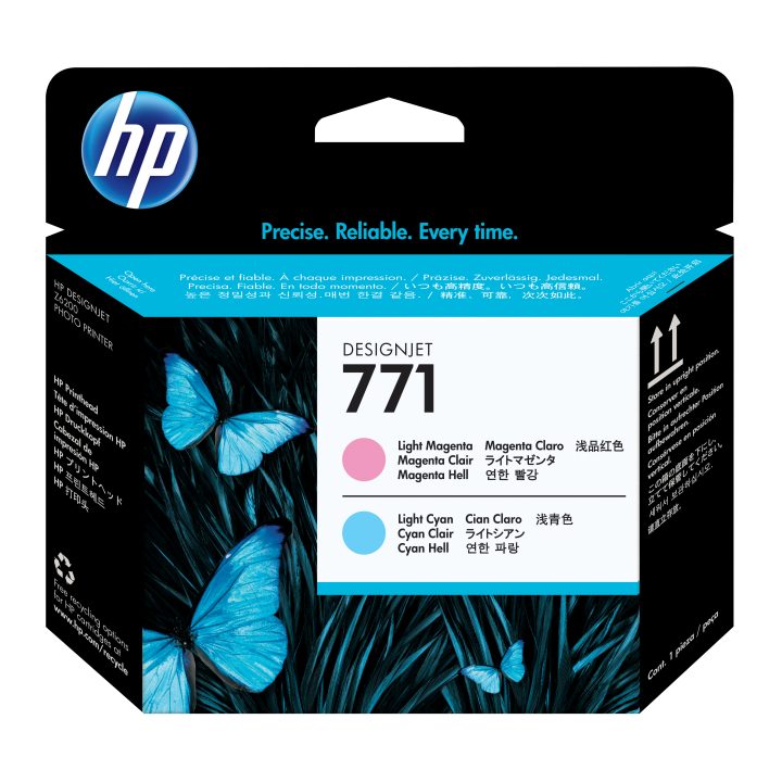 HP DesignJet 771 Light Magenta/Light Cyan Printhead