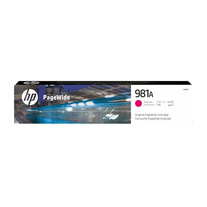 Cartucho original HP PageWide 981A magenta