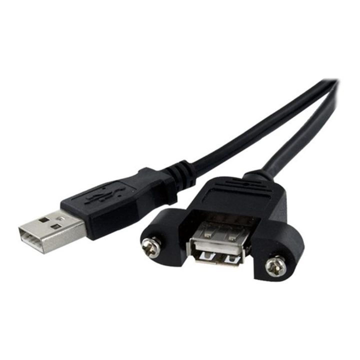 StarTech.com Cable Alargador de 30cm USB 2.0 para Montar Empotrar en…