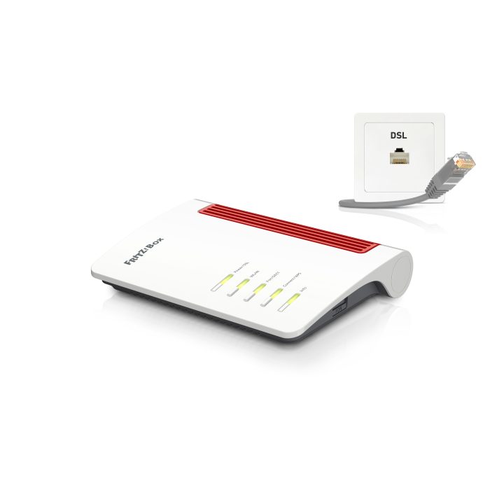 Box FRITZ! 7530 router sem fios Gigabit Ethernet de banda dupla (2,4…