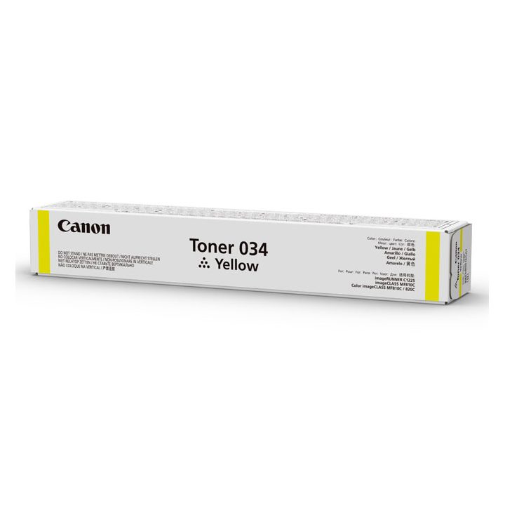 Canon 034 Toner Cartridge 1 piece(s) Original Yellow