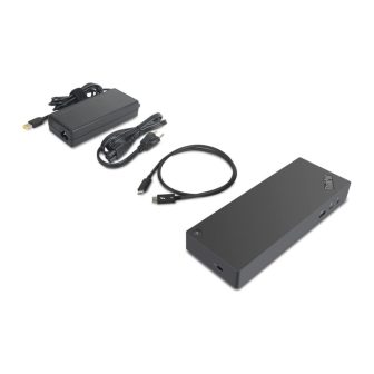Lenovo Thunderbolt 3 Dock Gen2 Wired Black, Red