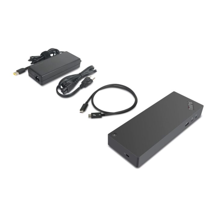 Lenovo Thunderbolt 3 Dock Gen2 Wired Black, Red
