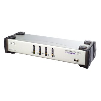 ATEN CS1744 interruptor KVM Blanco