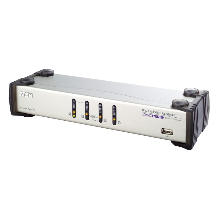 ATEN CS1744 KVM Switch White