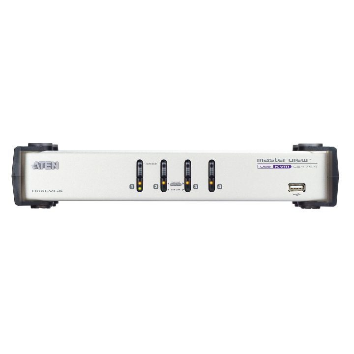 ATEN CS1744 KVM Switch White