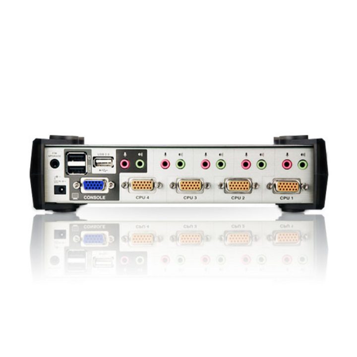 ATEN 4-Port KVMP™ VGA/Audio PS/2-USB Switch with OSD