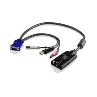 ATEN USB VGA/Audio KVM Adapter with Virtual Media