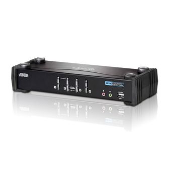 ATEN 4-Port DVI/Audio USB KVMP™ Switch