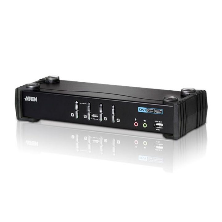 ATEN 4-Port DVI/Audio USB KVMP™ Switch