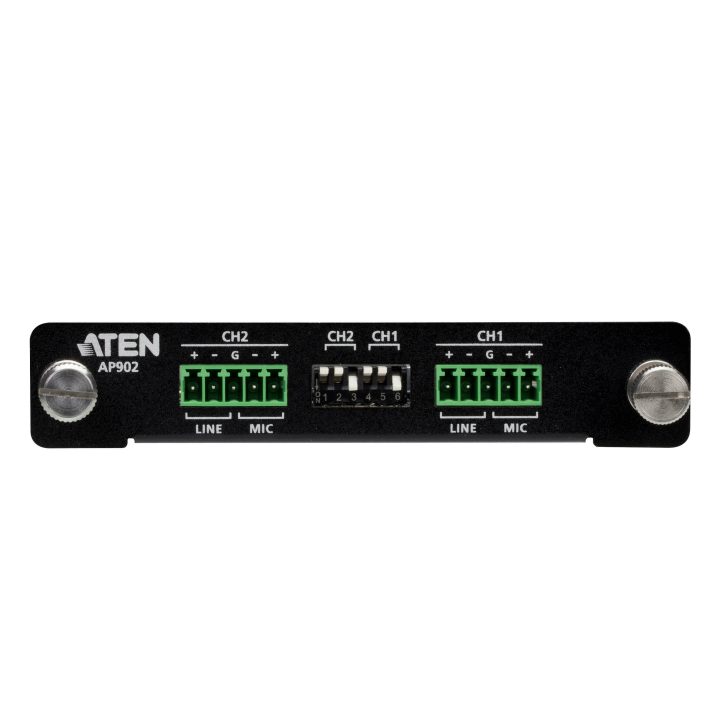 ATEN AP902 2.0 Channels Black, Metallic