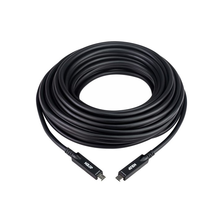 ATEN UE3415F cabo USB 15 m USB C 15 Gbit/s 60 W Preto