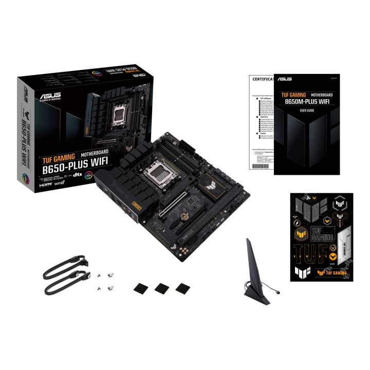 ASUS TUF GAMING B650-PLUS WIFI AMD B650 AM5 Socket ATX