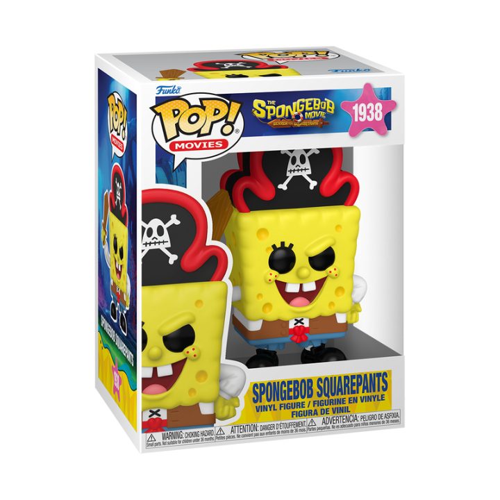 Funko Pop! Nickelodeon SpongeBob SquarePants Pirate (No. 1938)