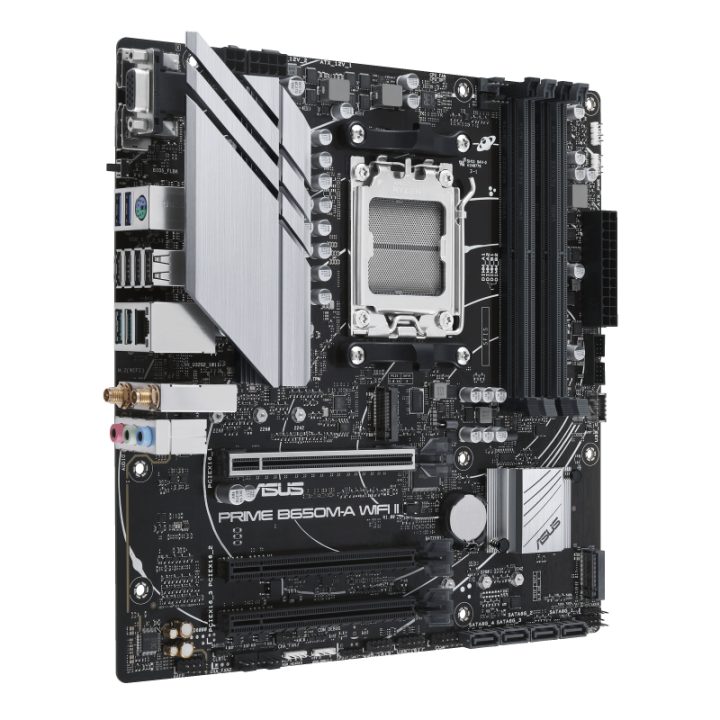 ASUS PRIME B650M-A WIFI II AMD B650 AM5 Socket Micro ATX