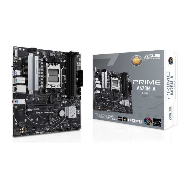 ASUS PRIME A620M-A-CSM AMD A620 Zócalo AM5 micro ATX