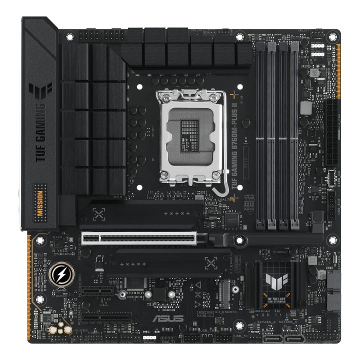 ASUS TUF GAMING B760M-PLUS II Intel B760 LGA 1700 micro ATX