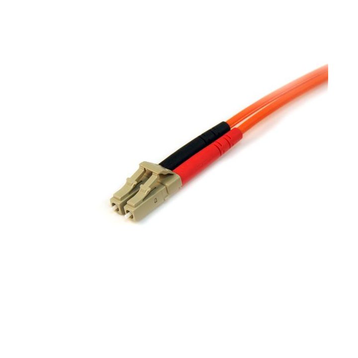 StarTech.com 10m LC - LC Multimode 50/125 Duplex Fiber Patch Cable