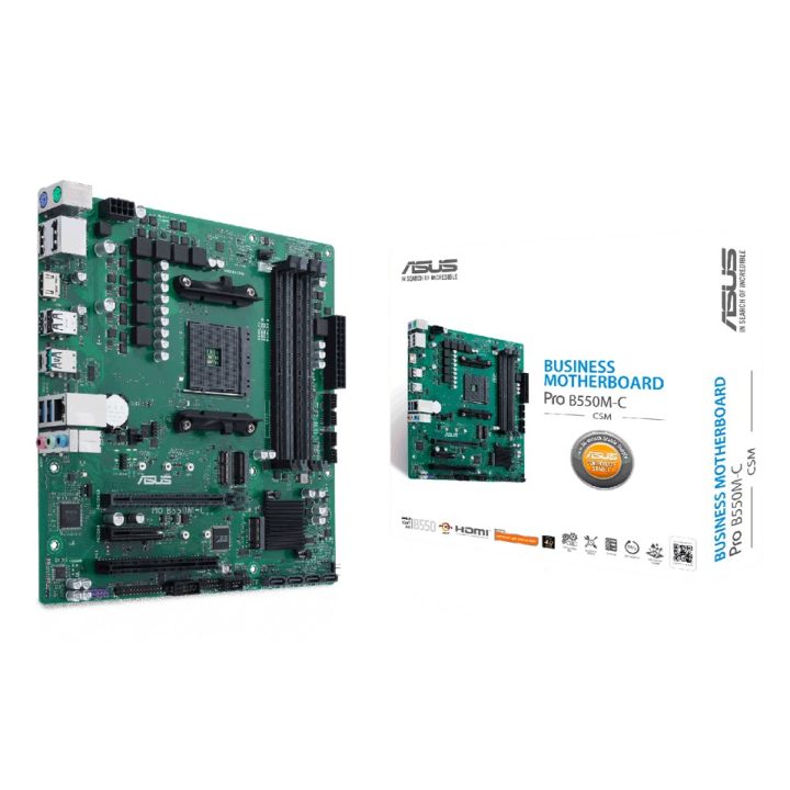 ASUS PRO B550M-C/CSM AMD B550 AM4 Socket micro ATX