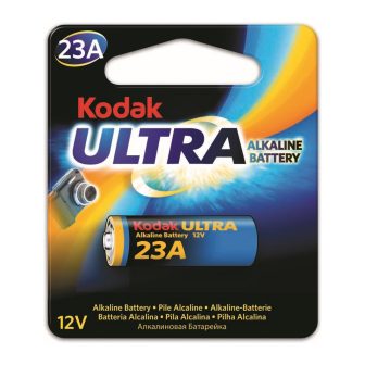 Kodak Ultra 23A Alkaline Cylindrical Battery Blister Pack for Remote…