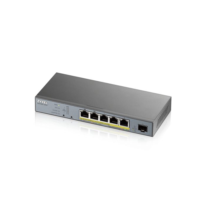 Zyxel GS1350-6HP-EU0101F switch Gerido L2 Gigabit Ethernet…