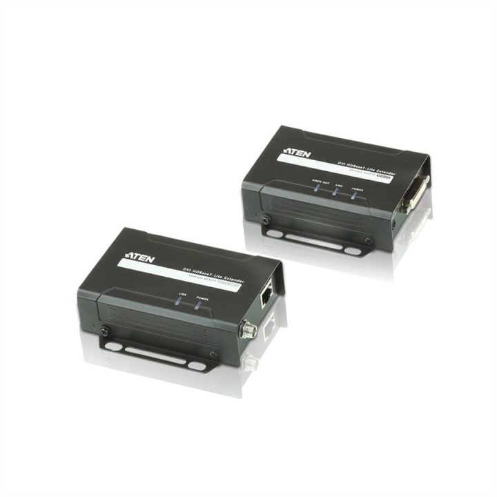 ATEN VE601 AV Signal Transmitter and Receiver Black