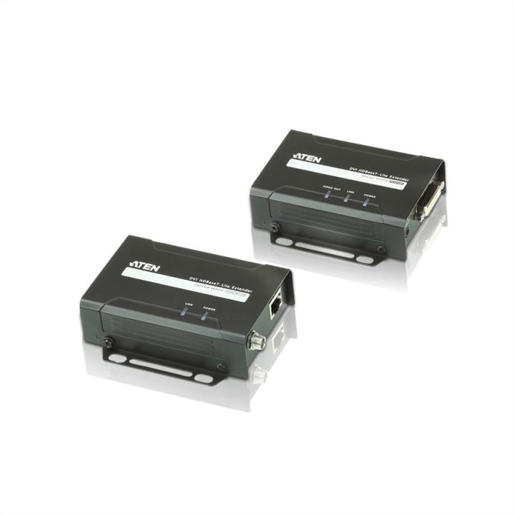 ATEN VE601 Transmisor y receptor de señales AV Negro