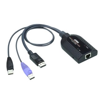 ATEN DisplayPort USB KVM Adapter with Smart Card Support, Virtual…