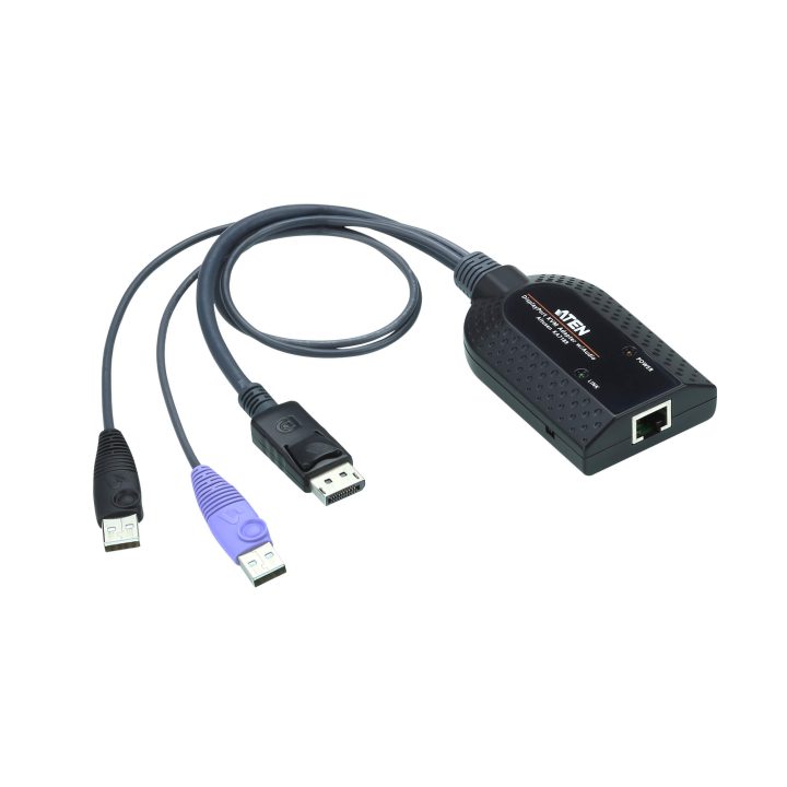 ATEN DisplayPort USB KVM Adapter with Smart Card Support, Virtual…