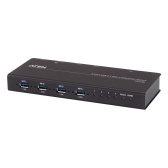 ATEN Industrial Format USB 3.2 Gen 1 4 x 4 Port Peripheral Switch