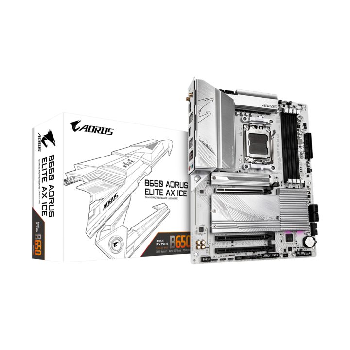 GIGABYTE B650 AORUS ELITE AX ICE Placa base - Compatible con…