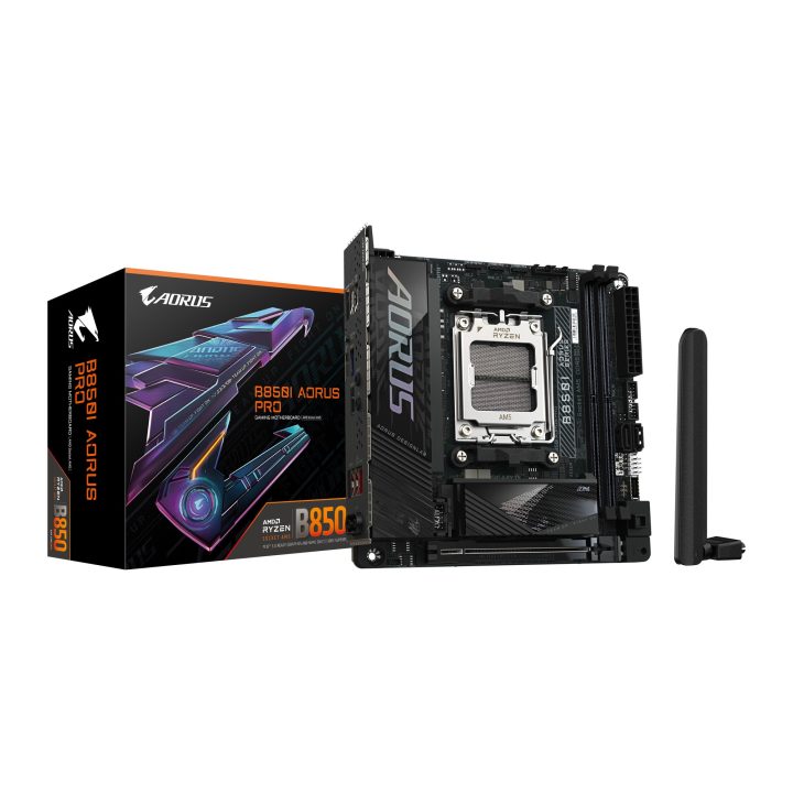 GIGABYTE B850I AORUS PRO Motherboard - Compatível com processadores…