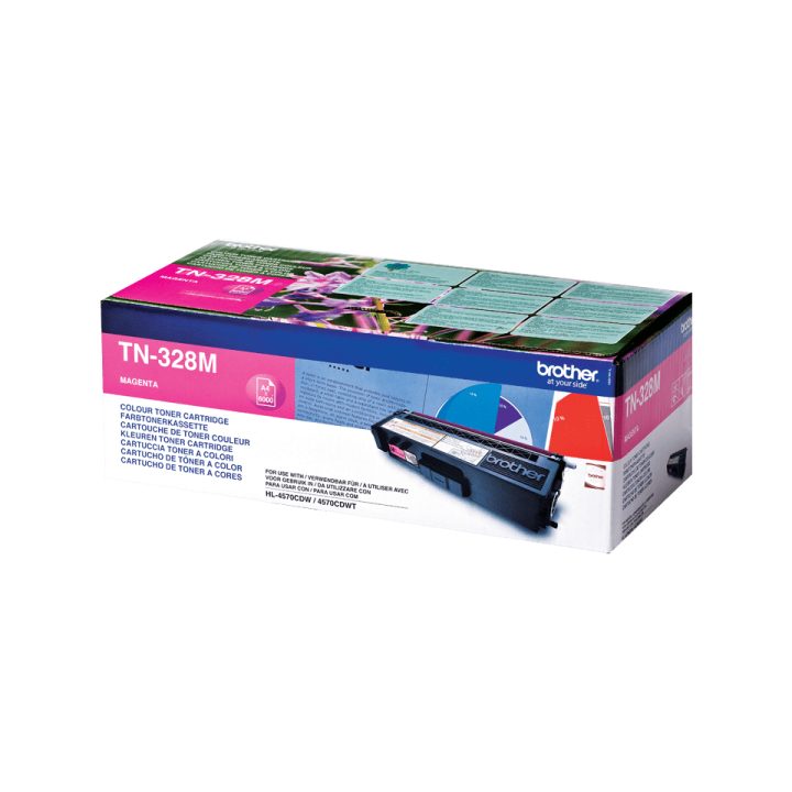 Brother TN-328M toner cartridge 1 piece(s) Original Magenta