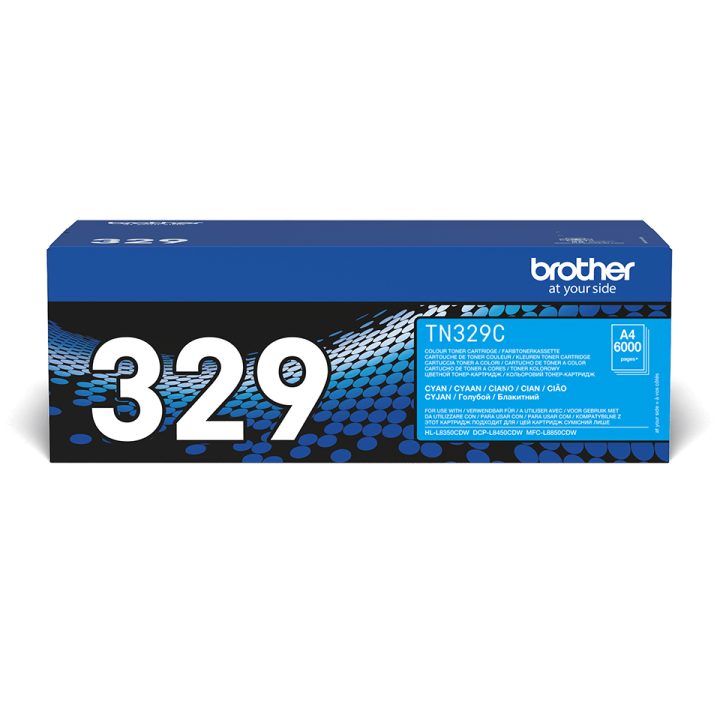 Brother TN-329C toner cartridge 1 piece(s) Original Cyan