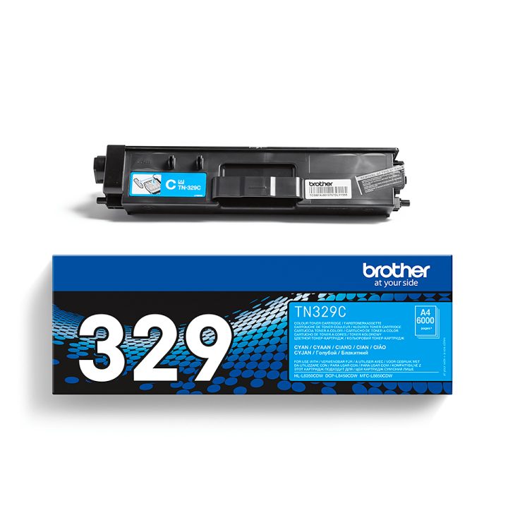 Brother TN-329C cartucho de tóner 1 peça(s) Original Ciano