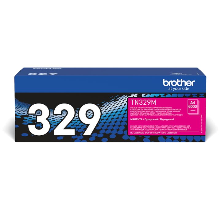 Brother TN-329M Toner Cartridge 1 piece(s) Original Magenta
