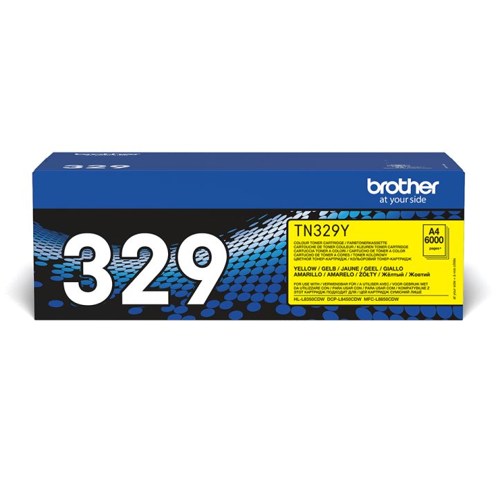 Brother TN-329Y toner cartridge 1 piece(s) Original Yellow